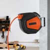 Hybrid 3/8 X 50 FT Retractable Air Hose Reel 300PSI