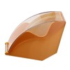 Acrylic Coffee Filter Holder with Lid Fan Shaped Filter Paper