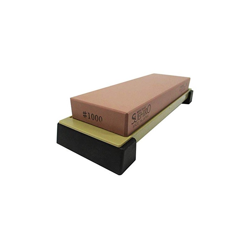 Suehiro WA#1000 No.1003-S Medium Whetstone with Stand, Stainless Steel, Dual