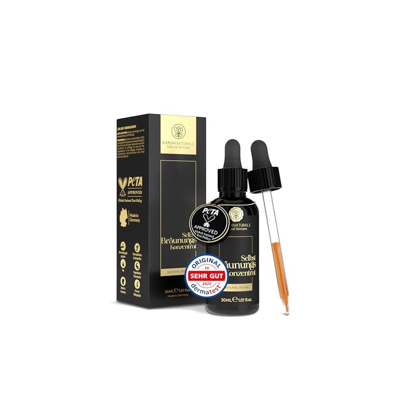 Self-Tanning Face • Self Tanning Drops • 30 ml Concentrate