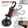 Suction Cup Hooks, Pack of 4 Suction Cups with Hooks,