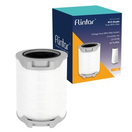 Flintar LV-H134 Replacement Filter, Compatible with LEVOIT LV-H134 Air Purifier, H13 Grade 3-in-1 True HEPA + High-Efficiency Activated Carbon Filter Set, LV-H134-RF, 1-Pack