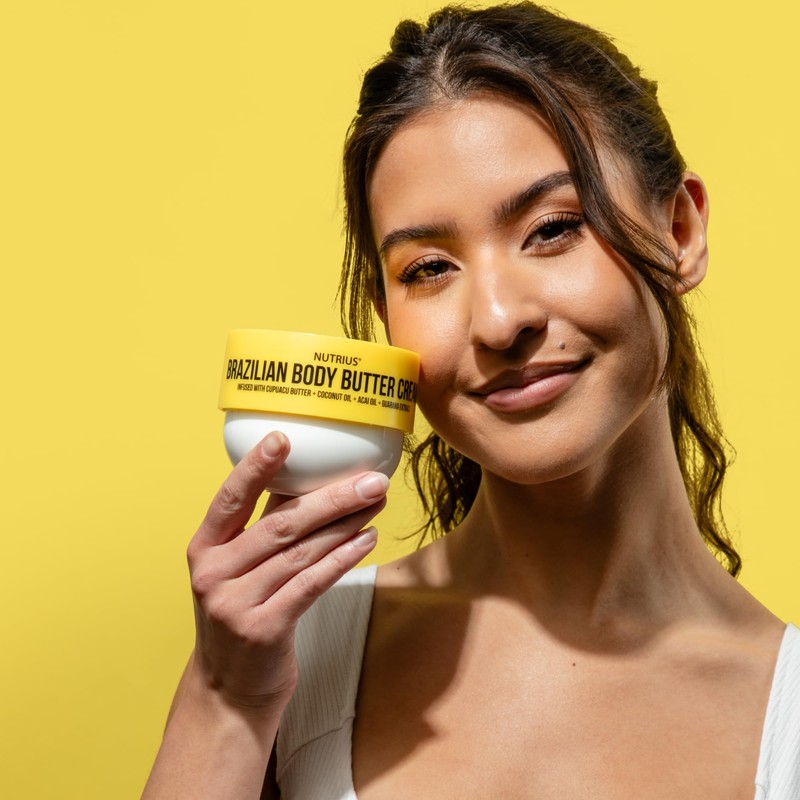 Nutrius | Brazilian Body Butter Cream 2-Pack | Smooth, Fast-Absorbing,