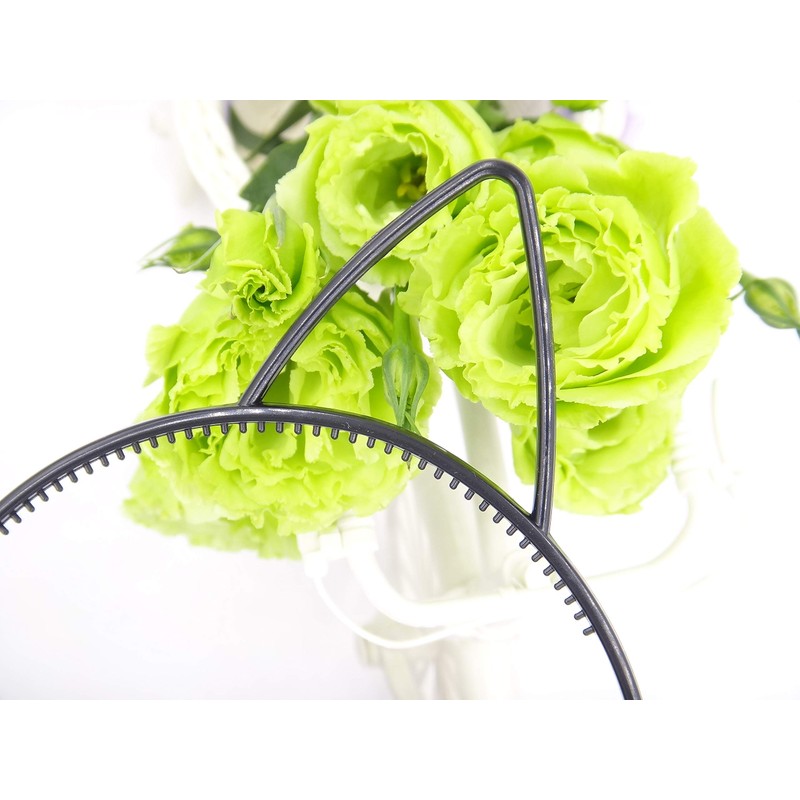 Bonnie Z. Leonardo Simple Comfortable Plastic Cat Ears Headband