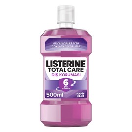 listerine total care diş korumasi ağız bakım suyu 500 ml