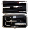 Tenartis 6-Piece Manicure Case Made of Genuine Leather