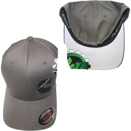 Dodge Cummins Dark Charcoal Gray Flexfit Flex fit Cap hat XL/XXL