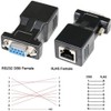 DTech DB9 to RJ45 Serial Adapter RS232 Female to RJ45