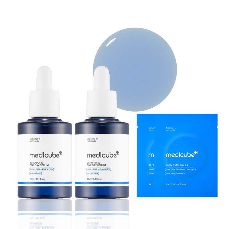 Medicube Zero Pore One Day Peptide Serum 30ml x 2