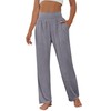 Neer 3 Pcs Women's Wide Leg Yoga Pant Comfy Loose