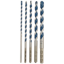 Bosch HCBG501T BlueGranite Turbo Carbide Hammer Drill Bit Set (5 Piece)