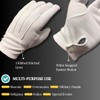 Regalia Store UK Masonic White 100% Cotton Gloves (Medium)