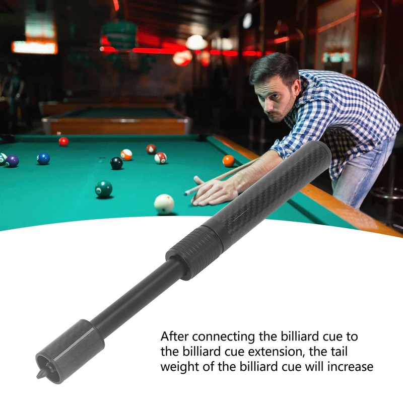 Pool Cue Extension Telescopic Snooker Billiard Pool Cue Long Extension