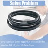 Dryer Drum Belt 8066065 for Whirlpool Kenmore Dryers Replaces 695055