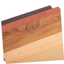 KONTONTY 6 pcs Textured Wooden Boards for DIY Crafts Natural Wood Panels for Garden Bench Replacement Durable and Sturdy Wood Planks for Engraving and Creative Projects