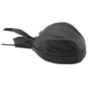 AES Black Leather Style Do Rag Doo Rag Skull Cap
