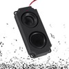 D-FLIFE 6pcs Speaker 5 Watt 8 Ohm Double Cavity Mini