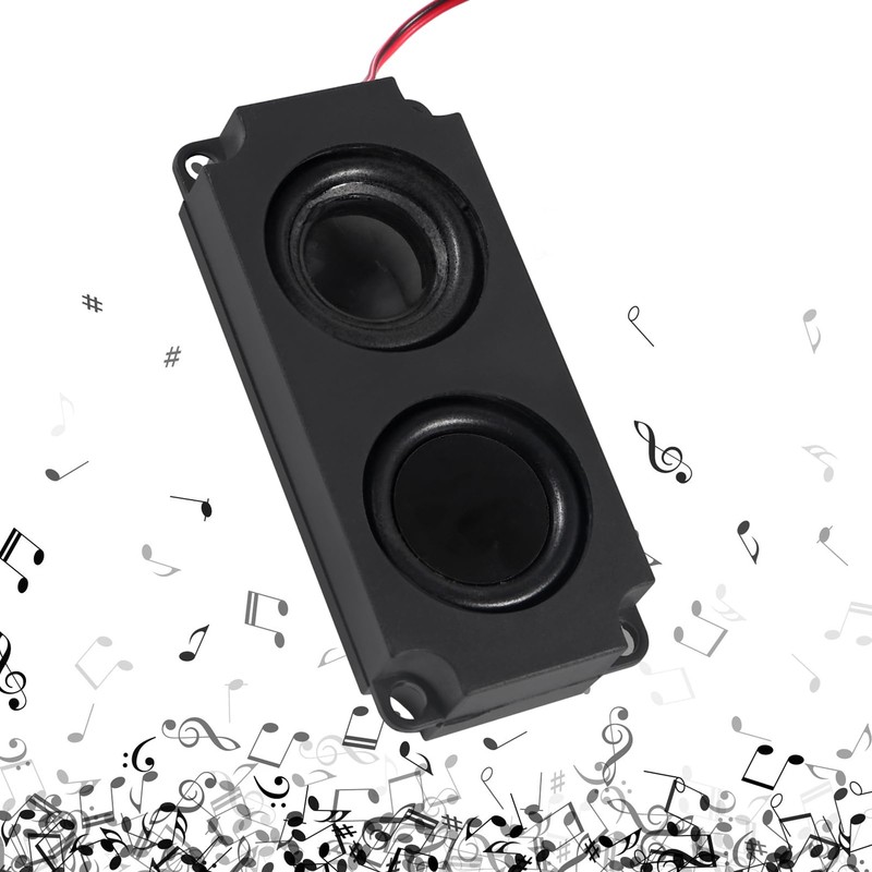 D-FLIFE 6pcs Speaker 5 Watt 8 Ohm Double Cavity Mini