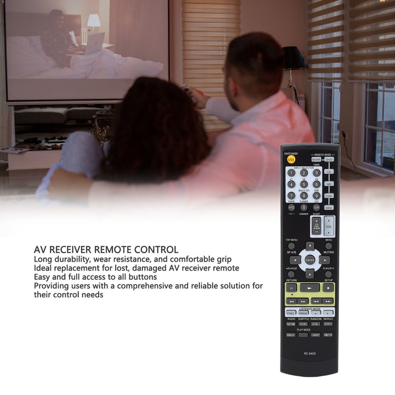 Remote Control Fast Response Comfortable Grip for AV Receiver HT‑S4100