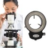 Microscope LED Ring Light 144 Beads Brightness Adjustable LED Ring