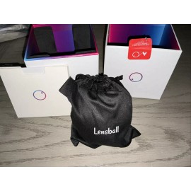 Lensball Original Lensball Pro 80mm, Clear Crystal Ball with microfiber bag/Suction Mount