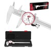 Standard Gage 6" SAE Dial Caliper Measuring Tool, Analog Precision