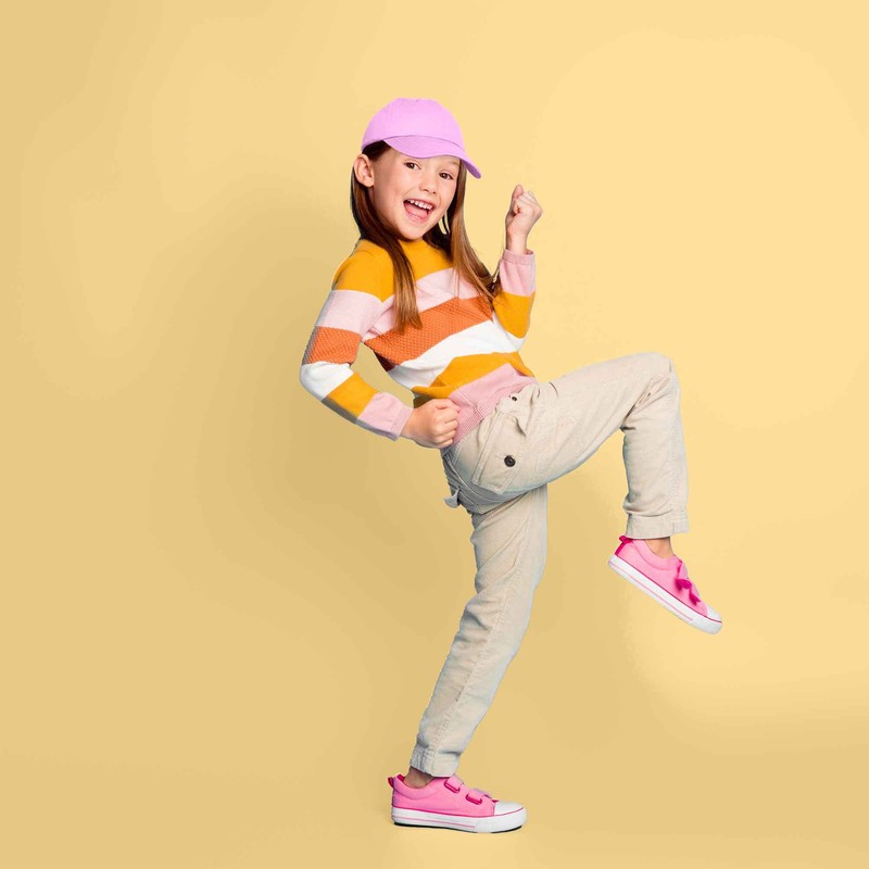 DALIX Unisex Youth Childrens Cotton Cap Adjustable Plain Hat -