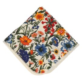 Intermode Made with Liberty Fabric 19106026 Towel Handkerchief, Women's Handkerchief, Hand Towel, Women's, Orange [B] Rachel