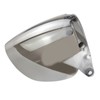 Open Face Helmet Visor Motorcycle Helmet Bubble Lens 3-Snap Bubble