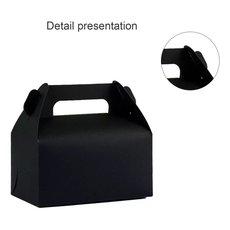 Generic 30 Cajas Cartón Boxlunch, Lonchera, Cajita, Mediana, Dulces.