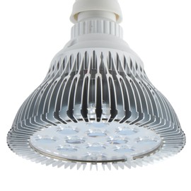 ABI 12W LED PAR38 Grow Light Bulb for Veg and Flower (Red 620-630nm, Deep Red 660nm, and Blue 450-460nm)