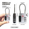 TSA Approved Combination Lock with Cable - Durable & Versatile