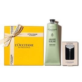 L'Occitane  Gift Almond Hand Cream 150ml Set (Amand Chiblime) (+Magic Key) / 기프트 아몬드 핸드 크림 150ml 세트 (아망드 쉬블리므)(+매직키)
