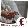 TOVINANNA Wide Tooth Sandalwood Massage Comb for Women Static Wooden