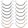 REQAG Pack of 15 Ponytails Hooks Elastic Band Hair Hooks