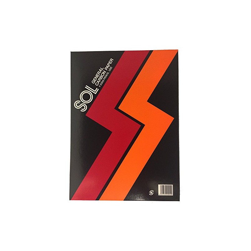 General Carbon Paper Black Double Sided #2300K 100 Sheets