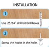 OBSTKUCHEN Swag Ceiling Hooks Wall Hook Heavy Duty Swag Driller