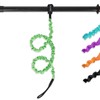 LINGVUM Kayak Paddle Leash Stretchable Paddle Strap Coiled Lanyard Rope
