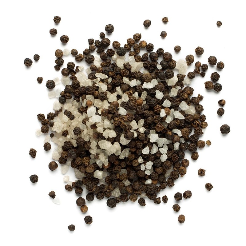 Carmencita. Black Peppercorns & Mediterranean Sea Salt. Giant Grinder. 225g