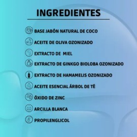 Limpiador Facial Dermo Con Ozono Anti Acné Ozonific (jabón)                                                                                           