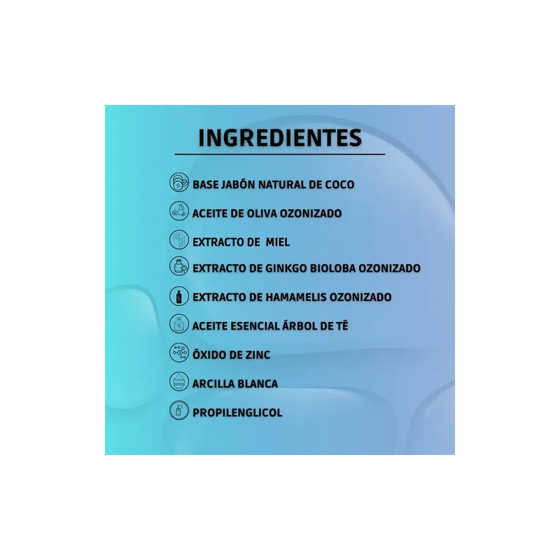 Limpiador Facial Dermo Con Ozono Anti Acné Ozonific (jabón)