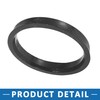 A ABSOPRO Car Hubcentric Rings 63.4mm to 72.6mm Plastic (Set