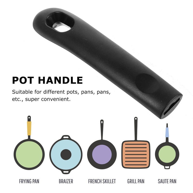 TOVINANNA Bakelite Pot Handle, Saucepan Handle Replacement Pan Handle Replaceable