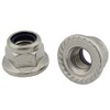 Flange Nuts with Locking Toothing (Self-Locking) - M4 - (Pack