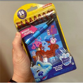 Nickelodeon NEW CASE OF 6 Blues Clues Handy Dandy Notebook  Dry Erase Marker  Factory Sealed