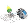 Stretch Fish Lock Raft with Reel Boat Fishing Stainless Steel