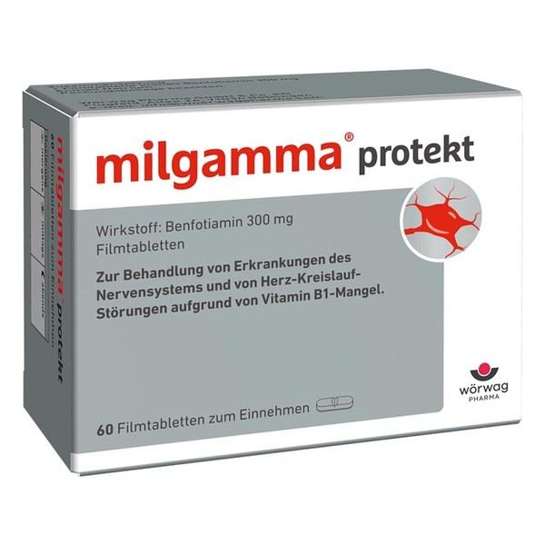 MILGAMMA Protekt Film-Coated Tablets Pack of 60