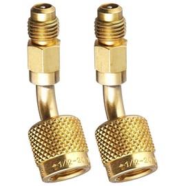 JIANZHENKEJI 19173 5/16'' Female Quick Couplers 1/4'' Male Flare, Pack of 2