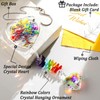 Ornalrist 75th Birthday Gifts for Women Glass Suncatcher 75 Years