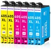 SINOPRINT 405XL Cartridges Compatible with Epson 405 XL Printer Cartridges